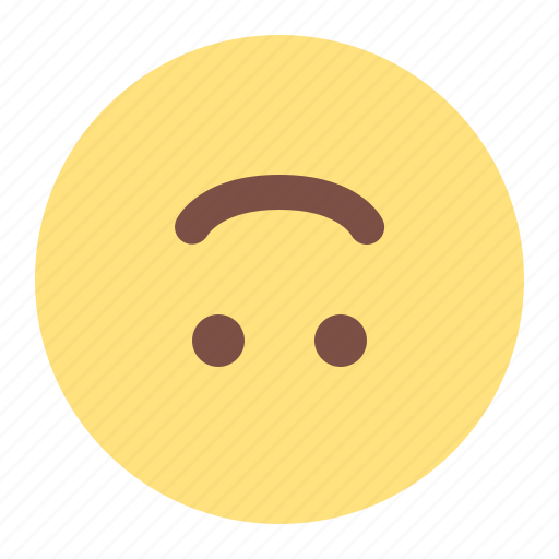 Upside, down, emojis, smileys, emoticon, feelings icon - Download on Iconfinder