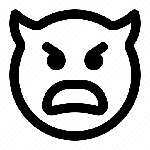 Devil, emoji, emoticons, smileys, feelings icon - Download on Iconfinder