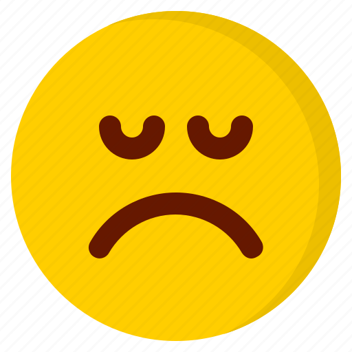 Sad, emoji, emoticon, avatar, emotion icon - Download on Iconfinder