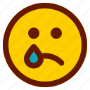emoji, emoticon, avatar, emotion, very sad