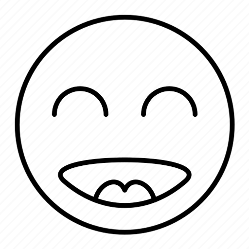 Happy, smile, mood, laugh, emoji, emoticon icon - Download on Iconfinder