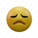 disappointed, face, emoji