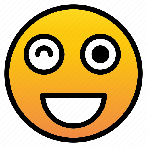 Winking face, wink, smile, happy, face icon - Download on Iconfinder