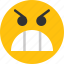 angry emoji, emoji, emoticon, face, very angry