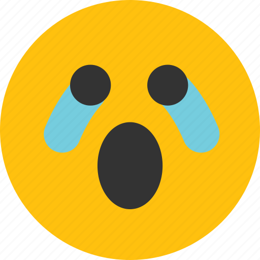Cry, cry emoji, crying, emoji, mood icon - Download on Iconfinder