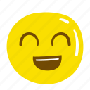 emoji, smile, happy, expression