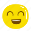 emoji, smile, happy, expression 