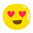 emoji, happy, glad, love