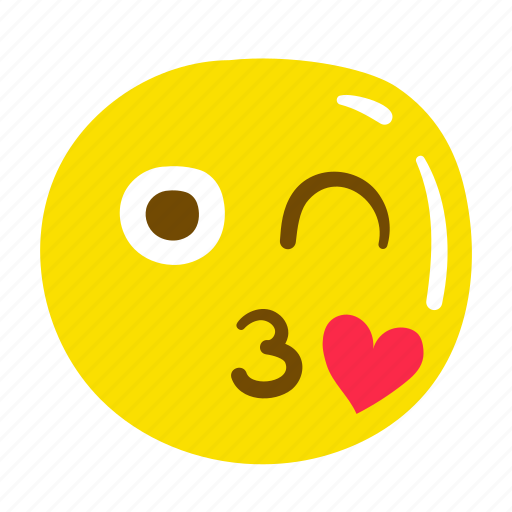 Emoji, kiss, character, expression icon - Download on Iconfinder