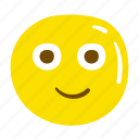 emoji, smile, happy, character
