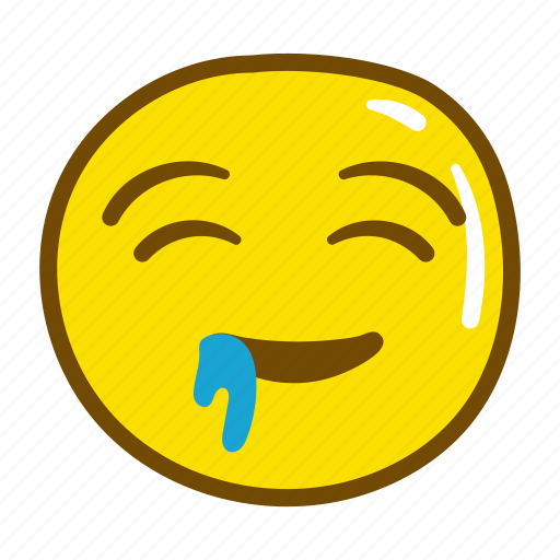 Emoji, hungry, eating, character icon - Download on Iconfinder