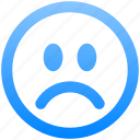 emoji, frown, emotions, pictogram, ideogram, smiley, message, text