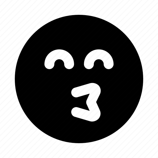 Kiss, emoji, emoticon, happy, smileys icon - Download on Iconfinder