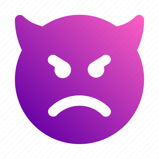 Devil, emoji, smileys, emoticons, angry icon - Download on Iconfinder
