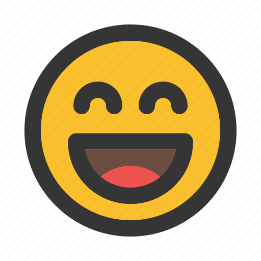 Happy, emoji, happiness, emoticon, feelings icon - Download on Iconfinder