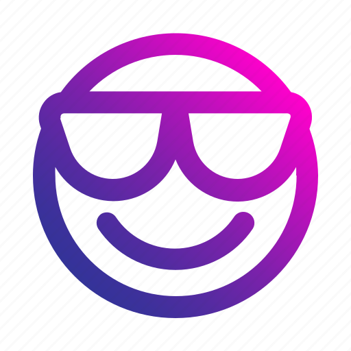Cool, sunglasess, emoji, smileys, emoticon icon - Download on Iconfinder
