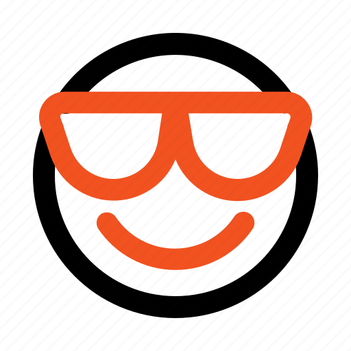 Cool, sunglasess, emoji, smileys, emoticon icon - Download on Iconfinder