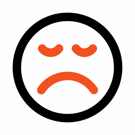 Sad, unhappy, face, bad, review, emoticon icon - Download on Iconfinder