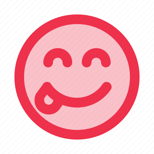 Yummy, smiley, tongue, emoji, smileys icon - Download on Iconfinder
