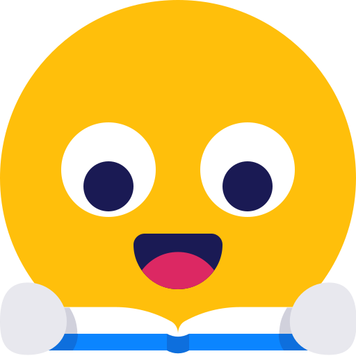 Book Emoji Reading Icon