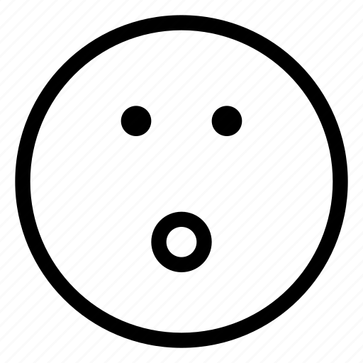Emoji, surprised icon - Download on Iconfinder on Iconfinder