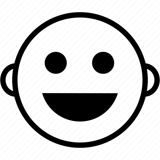 Emoticon, face, happy, smiley icon - Download on Iconfinder