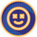 badges, colorful, dotted, emoji, emotions, faces, smiles 