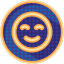 badges, colorful, dotted, emoji, emotions, faces, smiles 