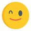 emoji, winking 