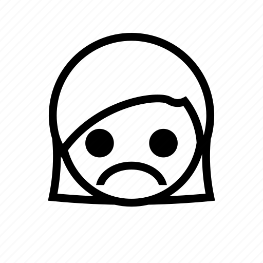 Emoticon, sad, unhappy, upset icon - Download on Iconfinder