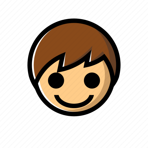 Boy, cheerful, happy, joyfull, smile icon - Download on Iconfinder