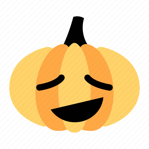 Cartoon, emoji, face, funny, pumpkin, sigh, smiley icon - Download on Iconfinder