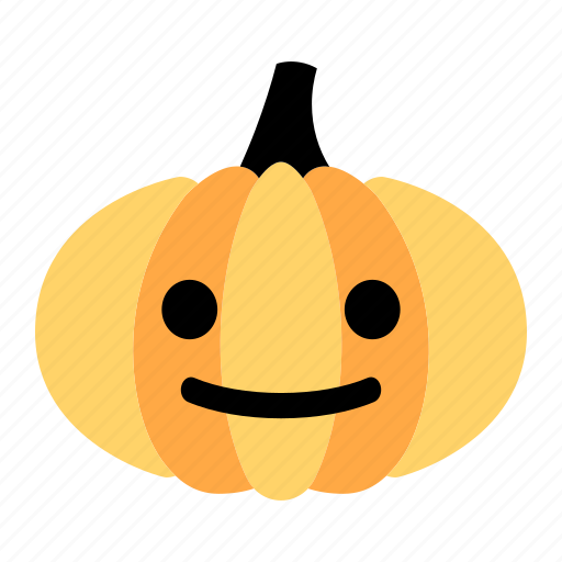 Character, cheerful, emoji, face, happy, pumpkin, smile icon - Download on Iconfinder