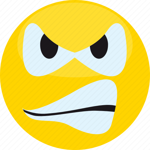 Angry, avatar, cartoon, emoji, expression, man, user icon - Download on Iconfinder