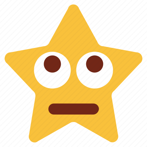 Cartoon, character, emoji, emotion, smiley, star, up eyes icon - Download on Iconfinder