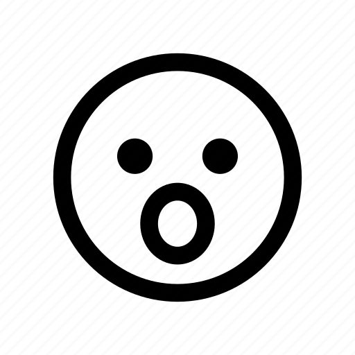 Confusion, emoji, shocked, surprised icon - Download on Iconfinder
