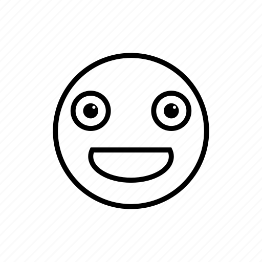 Cheerful, emoji, emotag, emoticon, happy, smiley icon - Download on Iconfinder