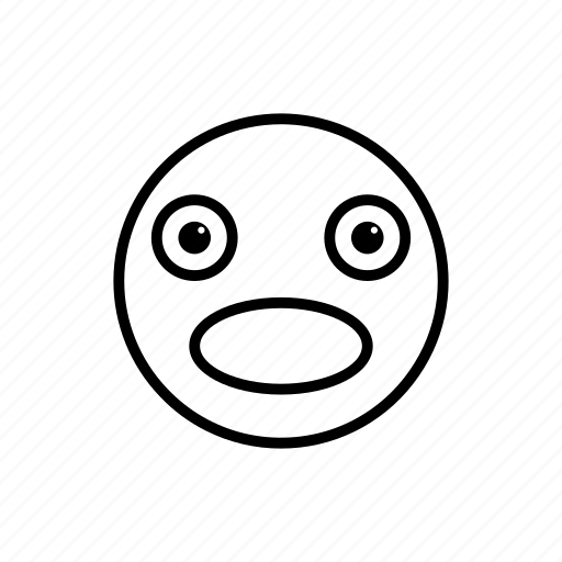 Amazed, emoji, emotag, emoticon, shocked, smiley, surprised icon - Download on Iconfinder