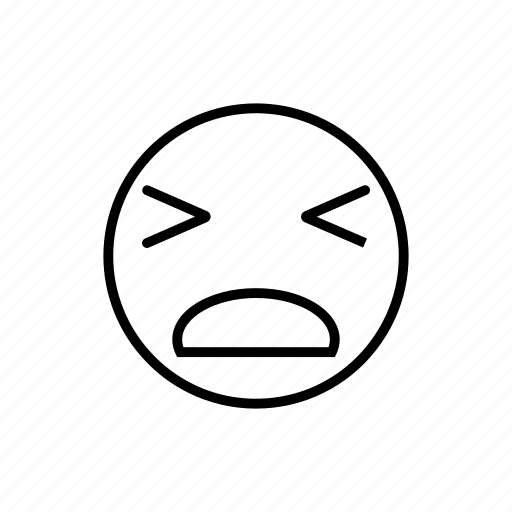 Emoji, emotag, emoticon, frustrated, irritated, smiley icon - Download on Iconfinder