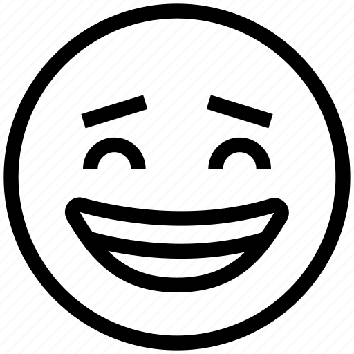 Emoji, face, emoticon, happy, smiley, grinning icon - Download on Iconfinder