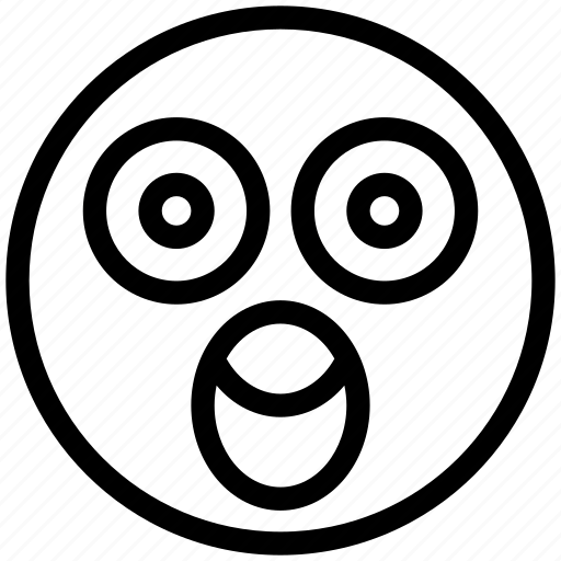 Emoji, face, emoticon, astonished, flushed icon - Download on Iconfinder
