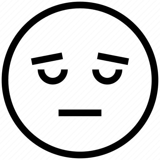 Emoji, face, emoticon, sad, pensive icon - Download on Iconfinder