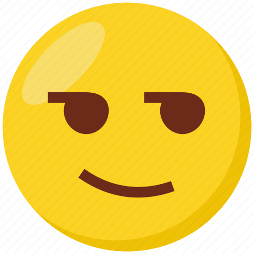 Emoji, face, emoticon, smirking, smiley icon - Download on Iconfinder