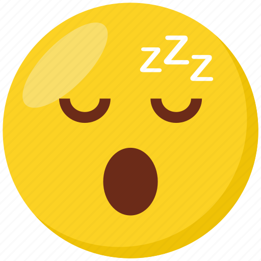Emoji, face, emoticon, sleeping, smiley icon - Download on Iconfinder