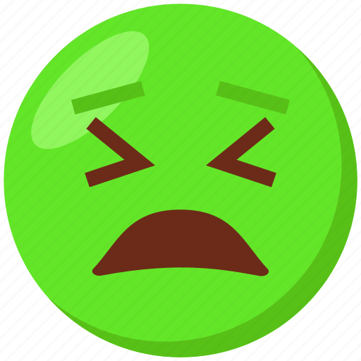 Emoji, face, emoticon, tired, upset icon - Download on Iconfinder