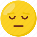 emoji, face, emoticon, sad, pensive