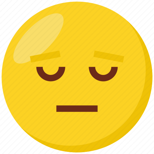 Emoji, face, emoticon, sad, pensive icon - Download on Iconfinder