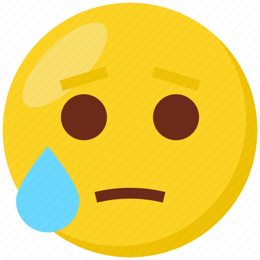 Emoji, face, emoticon, crying, sad icon - Download on Iconfinder