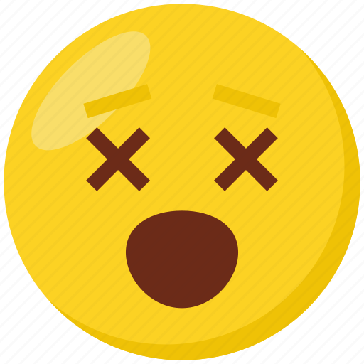 Emoji, face, emoticon, crossed eyes, smiley icon - Download on Iconfinder