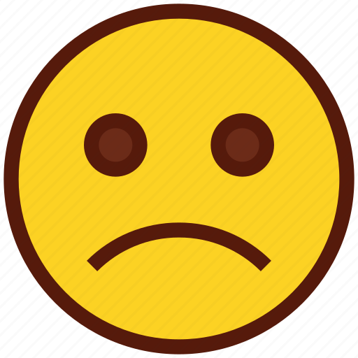 Emoji, face, emoticon, frowning, sad icon - Download on Iconfinder